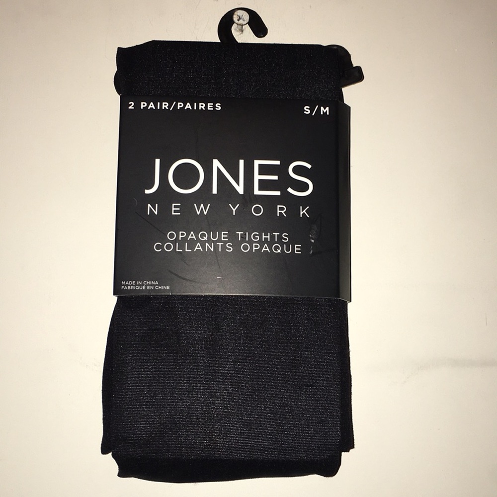 ♠️ NWT Jones New York 2 Pair Opaque Tights
